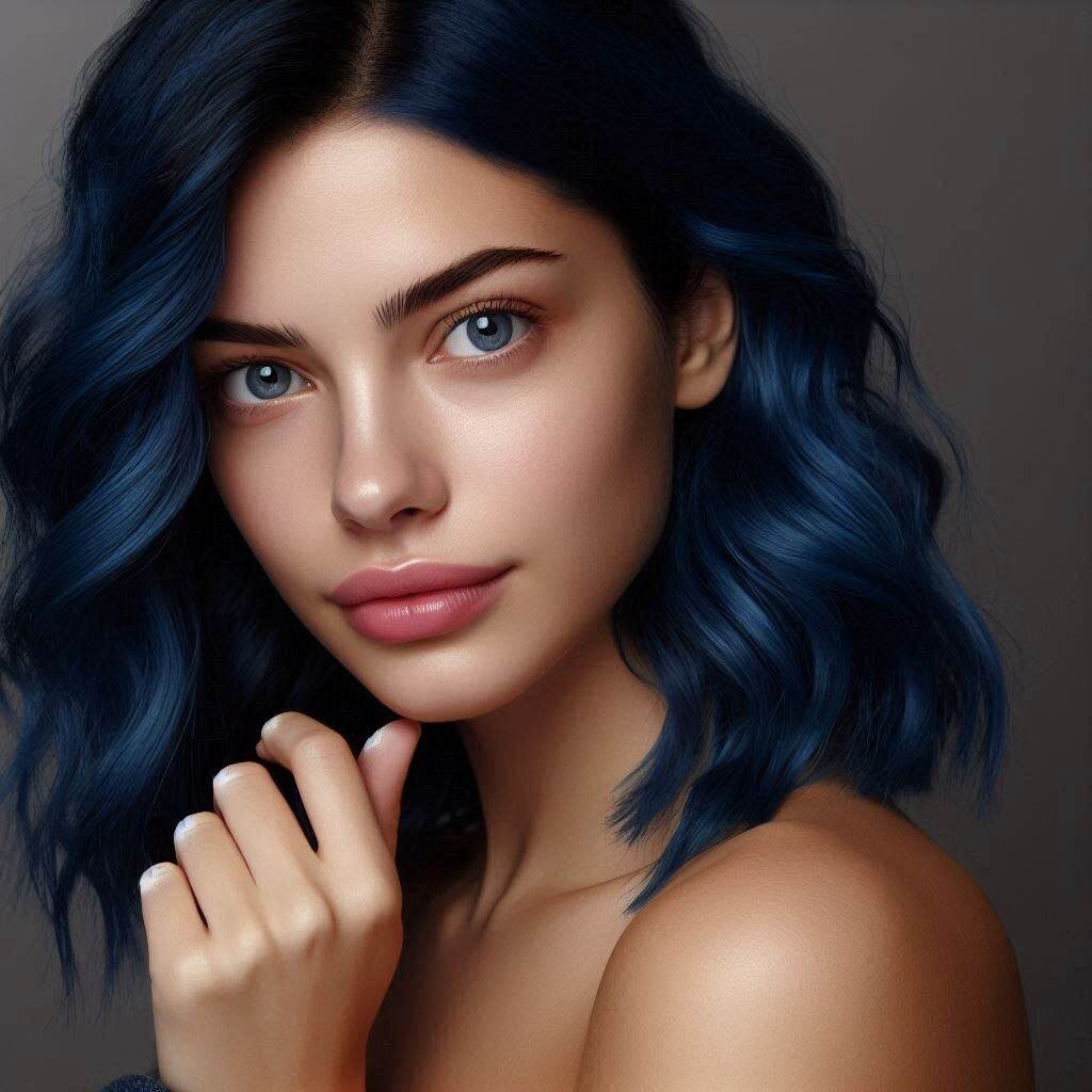 Midnight Sapphire Hair Colour